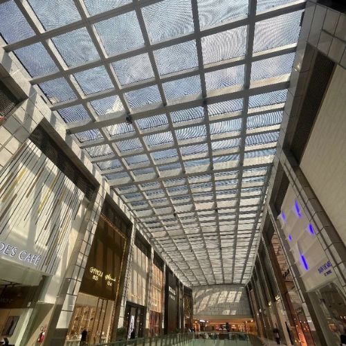 Dubai Mall fashion skylight
